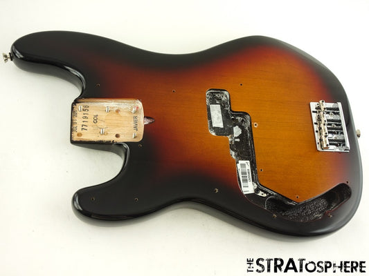 LEFTY Fender American Professional II Precision Bass, BODY & HARDWARE 3TS