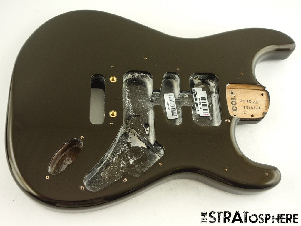 Fender American Ultra II Stratocaster Strat BODY, USA Guitar Alder Texas Tea