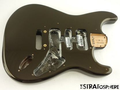 Fender American Ultra II Stratocaster Strat BODY, USA Guitar Alder Texas Tea