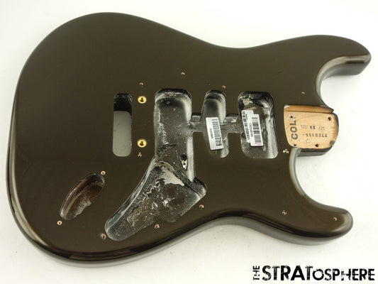 Fender American Ultra II Stratocaster Strat BODY, USA Guitar Alder Texas Tea
