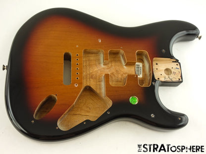 Fender Jimi Hendrix Strat BODY Stratocaster Guitar Parts Alder Sunburst