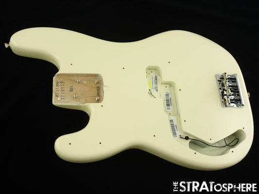 LEFTY Fender American Professional II Precision Bass, BODY &HARDWARE Olymp White