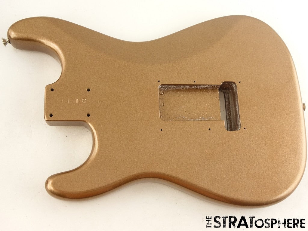 USA Fender Custom Shop 62 Stratocaster NOS BODY, Strat Aged Firemist Gold
