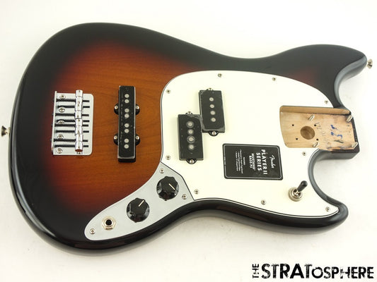 Fender Player II Mustang Bass PJ LOADED BODY, Precision J Offset 3TS