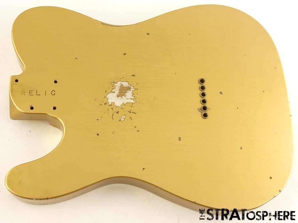 Fender Custom Shop SR25 Tele Pro 2025 Relic BODY, Tele Nitro HLE Gold