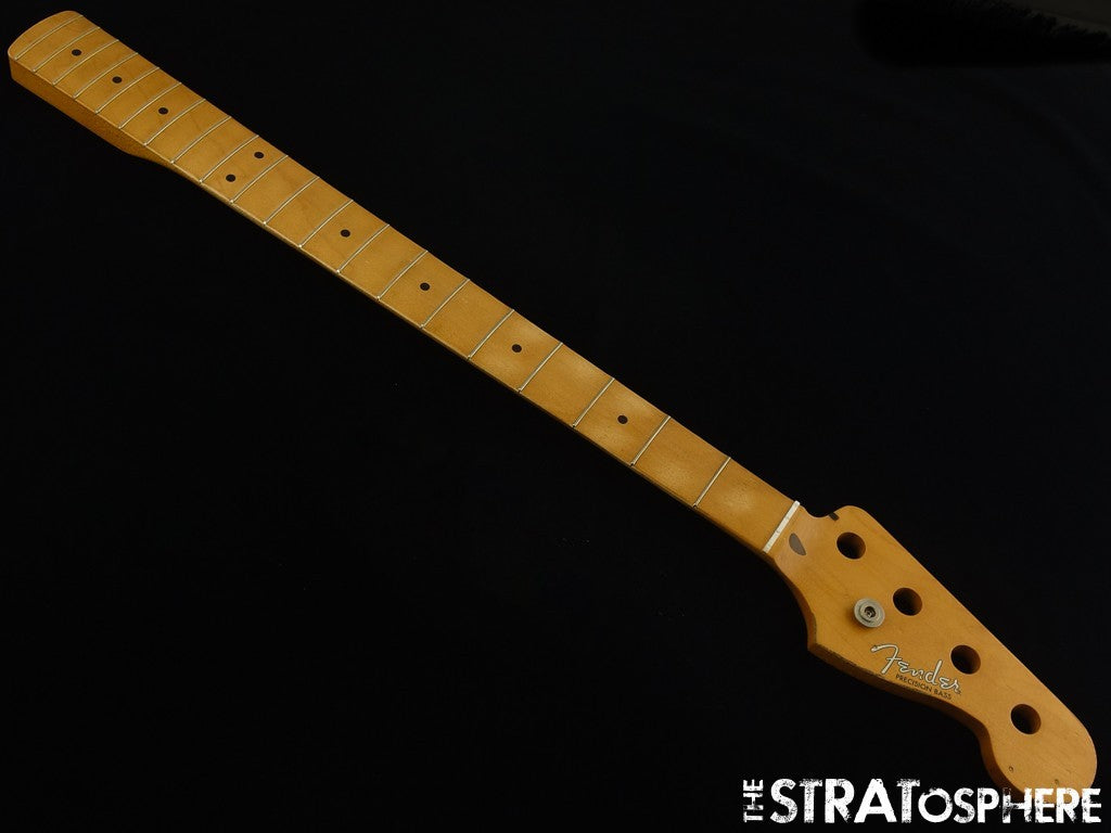 FOR REPAIR 2019 Fender 50s Road Worn Precision P BASS NECK Parts Maple