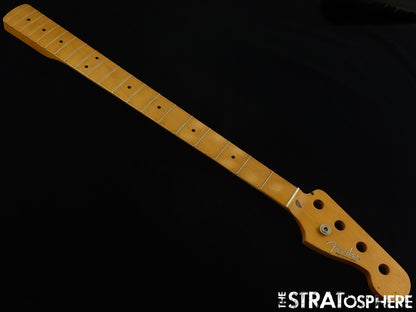 FOR REPAIR 2019 Fender 50s Road Worn Precision P BASS NECK Parts Maple