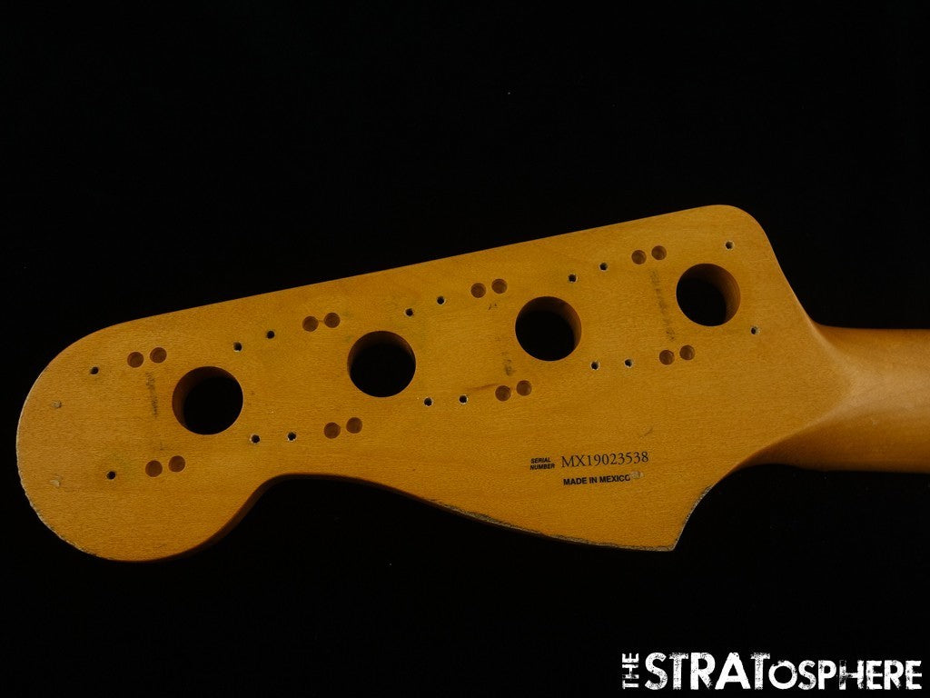 FOR REPAIR 2019 Fender 50s Road Worn Precision P BASS NECK Parts Maple