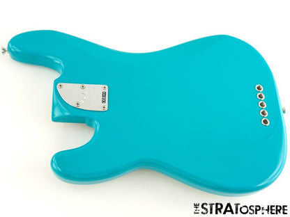 Fender American Professional II Precision Bass V 5 LOADED BODY, Miami Blue