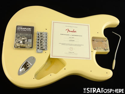 American Fender MALMSTEEN Strat BODY HARDWARE, Stratocaster White