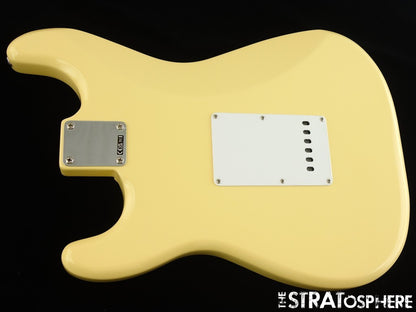 American Fender MALMSTEEN Strat BODY HARDWARE, Stratocaster White