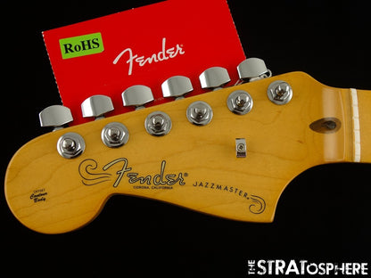 LEFTY Fender American Professional II Jazzmaster NECK & TUNERS USA Deep C Maple
