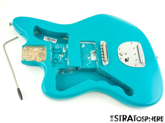LEFTY Fender American Professional II Jazzmaster BODY + HARDWARE Miami Blue