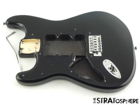 LEFTY Fender Squier Sonic Series Stratocaster Strat BODY + HARDWARE Black