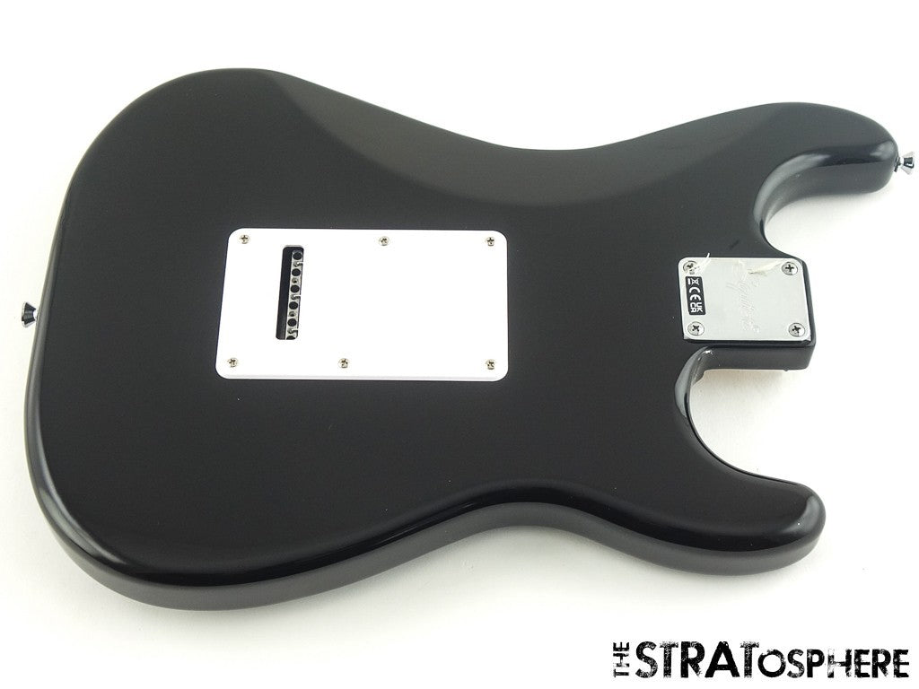 LEFTY Fender Squier Sonic Series Stratocaster Strat BODY + HARDWARE Black