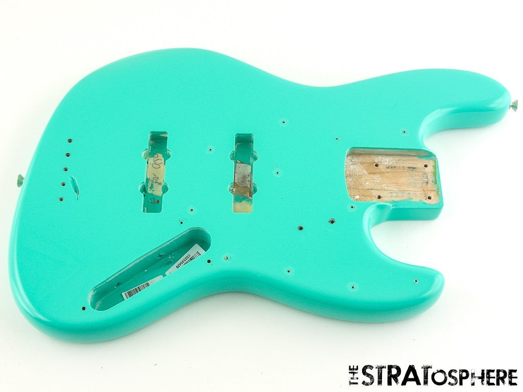 Fender AV II American Vintage 1966 Jazz J BASS BODY, Sea Foam Green