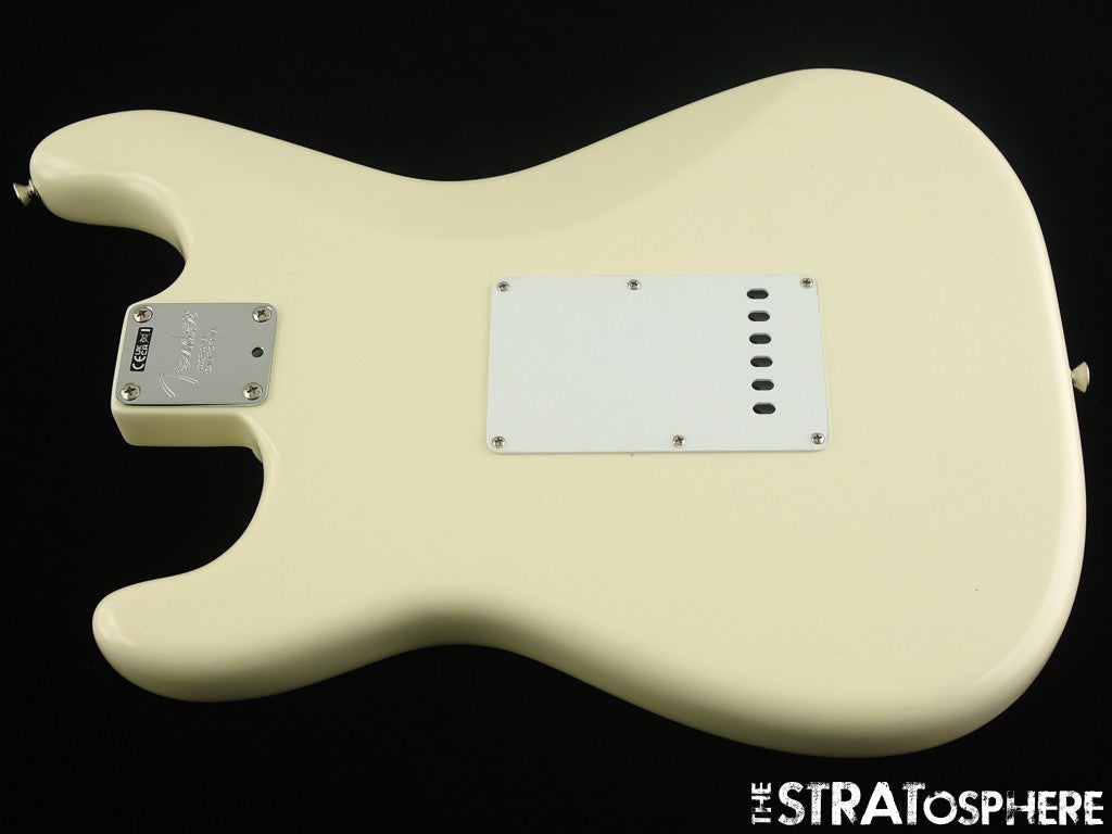 American Fender CLAPTON Strat BODY & HARDWARE USA Stratocaster Olympic White