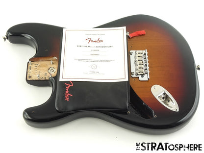 LEFTY Fender American Professional II BODY & HARDWARE Strat Sunburst 3TS