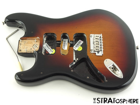 LEFTY Fender American Professional II BODY & HARDWARE Strat Sunburst 3TS