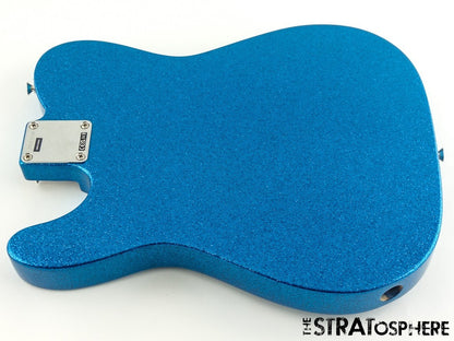 Fender J Mascis Road Worn Tele BODY & HARDWARE, Telecaster Bottle Rocket Blue