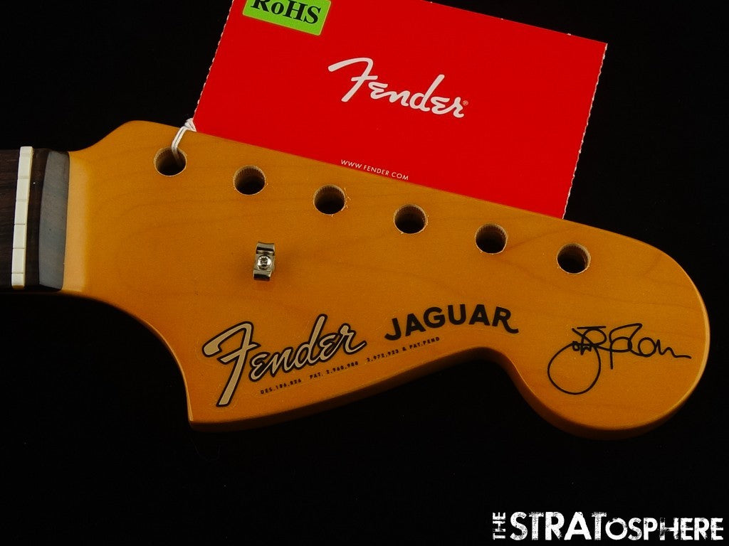 USA Fender Johnny Marr '65 Jaguar NECK, American Rosewood Nitro Finish.