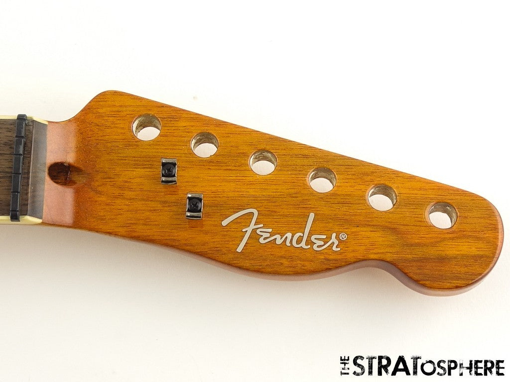 Fender Flame Maple Top Telecaster Tele BODY & NECK, FMT Set Neck, Amber