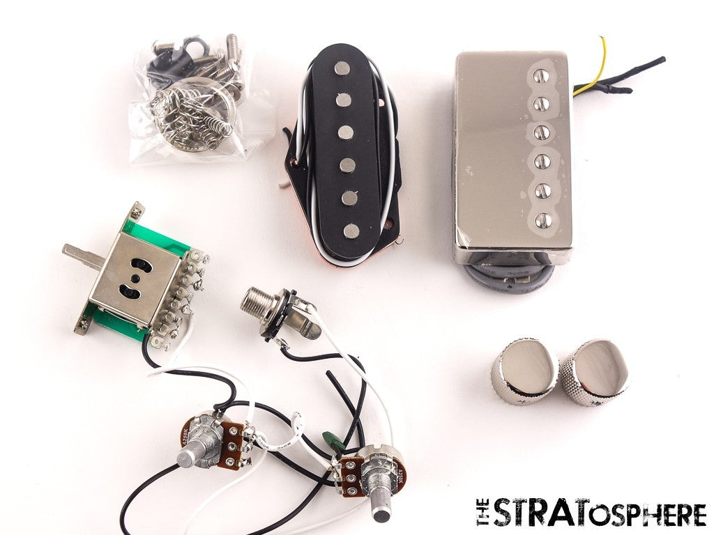 Fender Squier Class Vibe Custom Tele SH PICKUPS POTS KNOBS, Telecaster