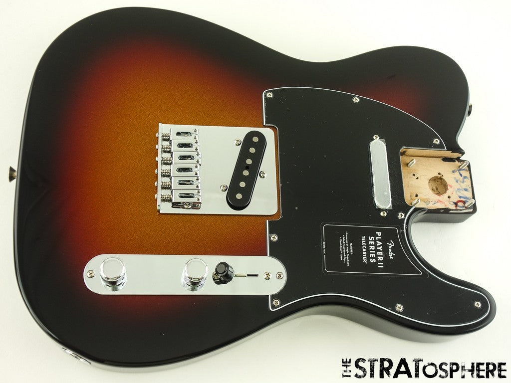 Fender Player II Telecaster Tele, LOADED BODY Modern Ltd. Sparkle 3TS .