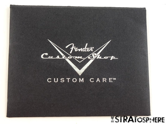 USA Fender Custom Shop Custom Care Booklet MANUALS with Tags