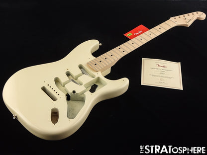 Fender Eric Clapton Strat BODY + NECK Alder Maple Olympic White