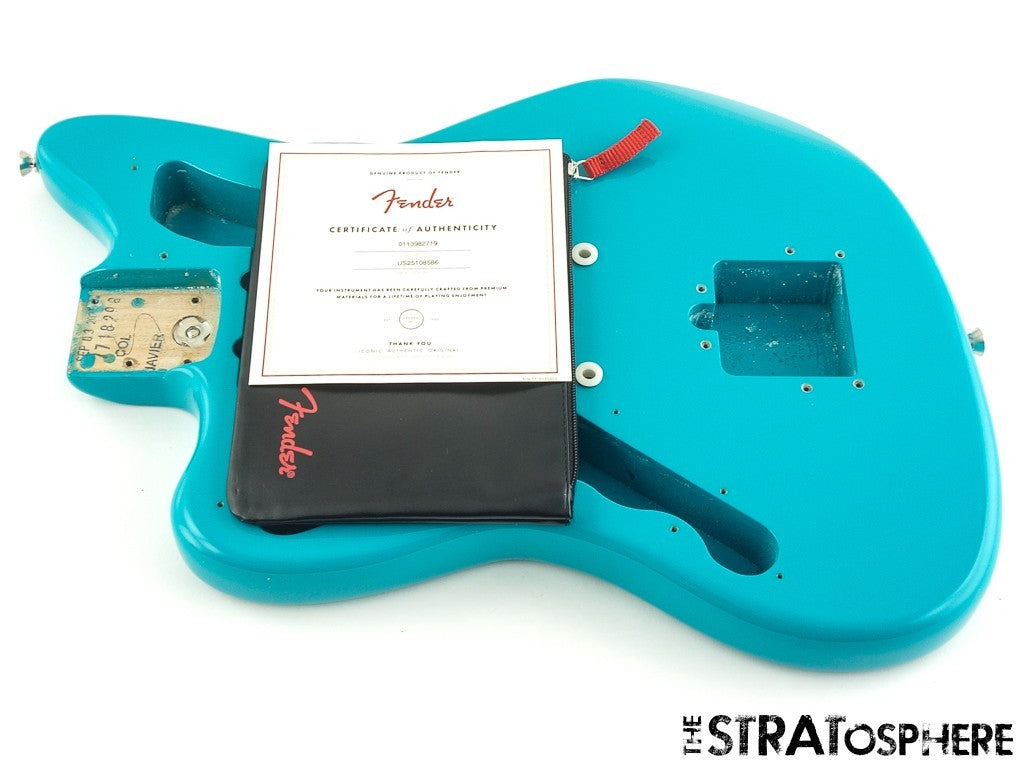 LEFTY Fender American Professional II Jazzmaster BODY Guitar Miami Blue
