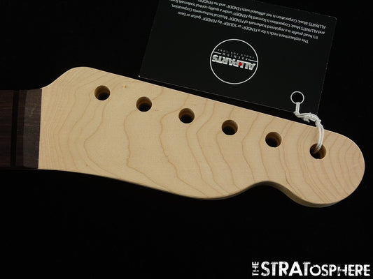 NOS Allparts Licensed by Fender TR-BAR Replacement Tele NECK Maple w/ Rosewood