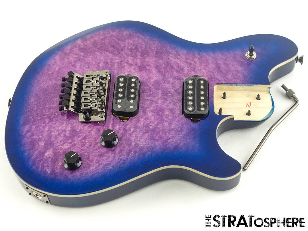 EVH Wolfgang Standard LOADED BODY, HH Floyd Rose Quilt Maple Northern Lights