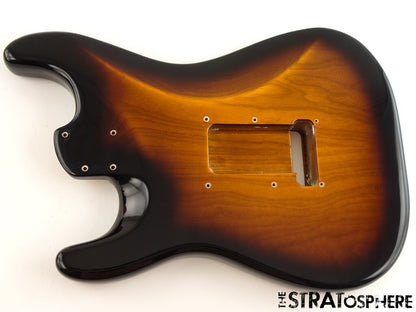 Fender American Ultra Luxe Stratocaster Strat BODY, USA 2TS Burst Ash
