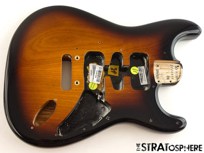 Fender American Ultra Luxe Stratocaster Strat BODY, USA 2TS Burst Ash