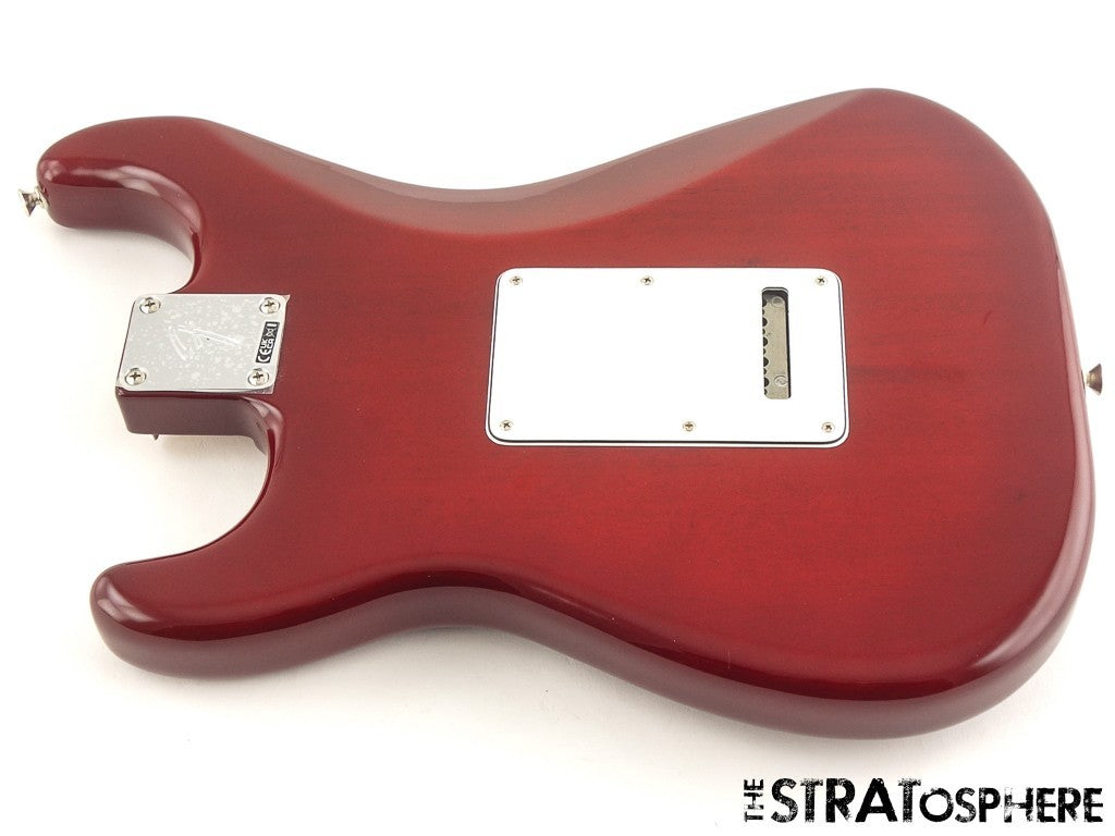 Fender Player II Series Strat BODY +HARDWARE Chambered Mahogany TCB Cherry Burst