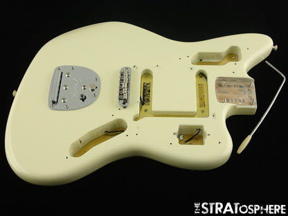 USA Fender Johnny Marr Jaguar BODY & HARDWARE, American Nitro Olympic White