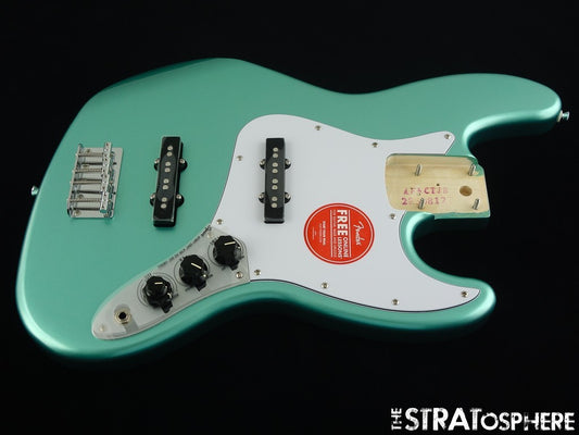Fender Squier Affinity Active Jazz BASS LOADED BODY Preamp MSF Mystic Surf Green