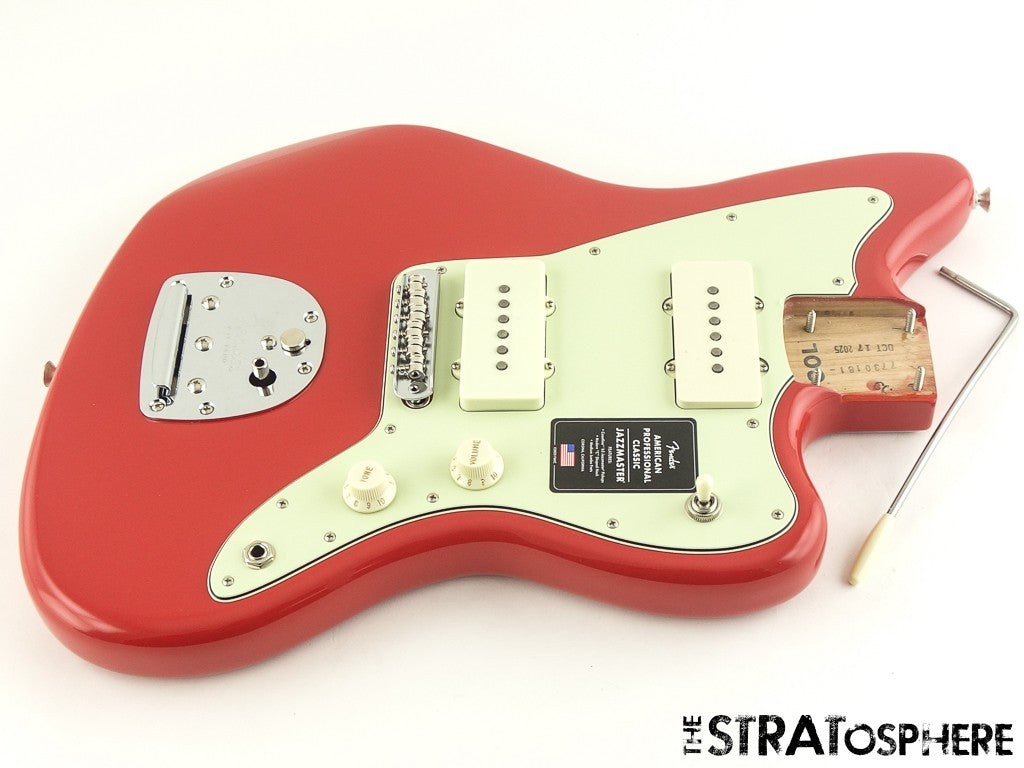 Fender American Professional Classic Jazzmaster LOADED BODY Faded Dakota Red