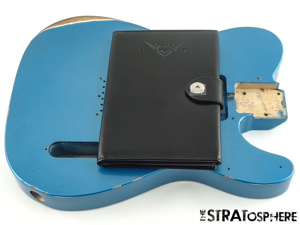 Fender Custom Shop SR25 Tele Pro 2025 Relic BODY Nitro Aged Lake Placid Blue