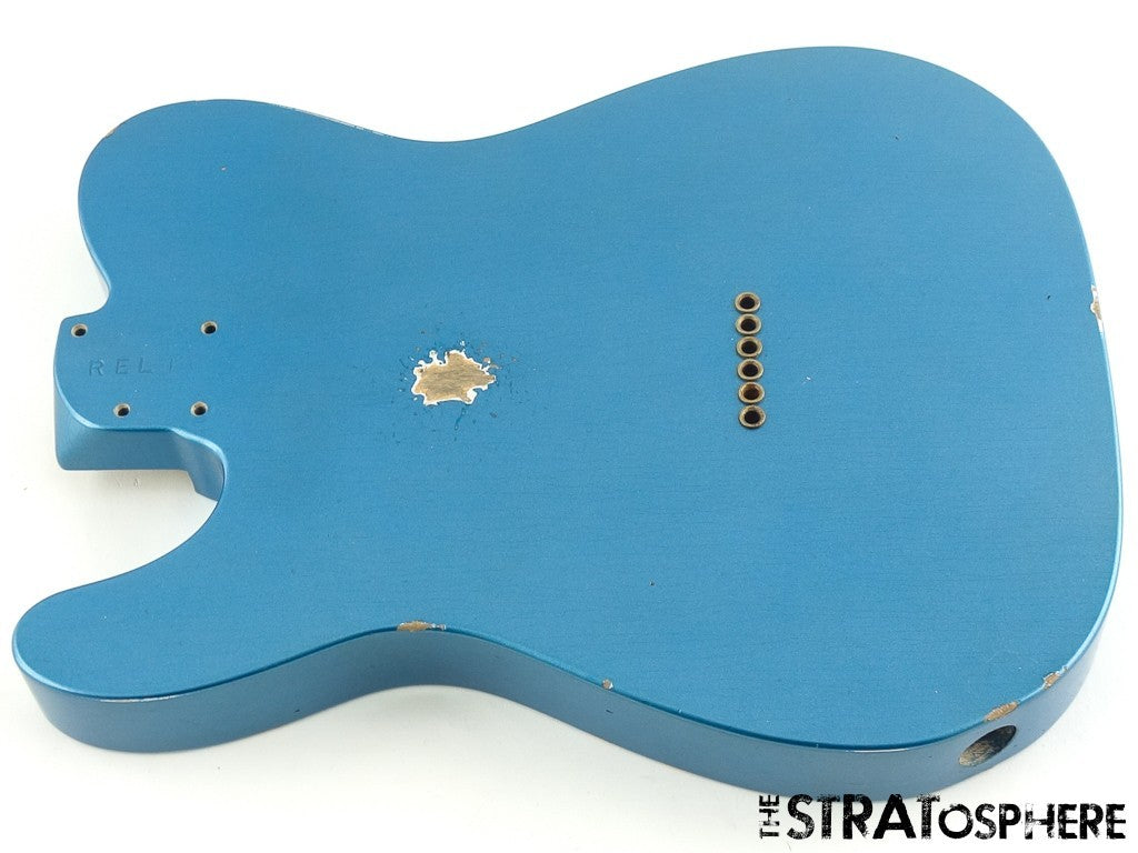 Fender Custom Shop SR25 Tele Pro 2025 Relic BODY Nitro Aged Lake Placid Blue
