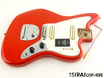 Fender Player II Jaguar Series LOADED BODY, Alnico 5 & 2 Guitar Coral Red