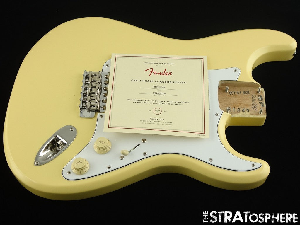 LOADED USA Fender YNGWIE MALMSTEEN Strat BODY, YJM Stratocaster