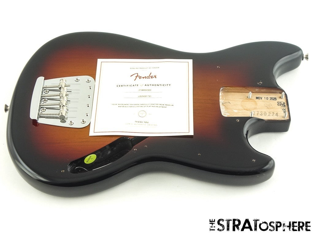 Fender American Professional Classic Mustang Bass BODY + HARDWARE 3TS
