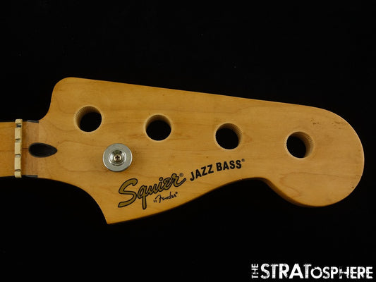 FOR REPAIR Fender Squier Classic Vibe 70s Jazz J Bass NECK Guitar Maple Block.