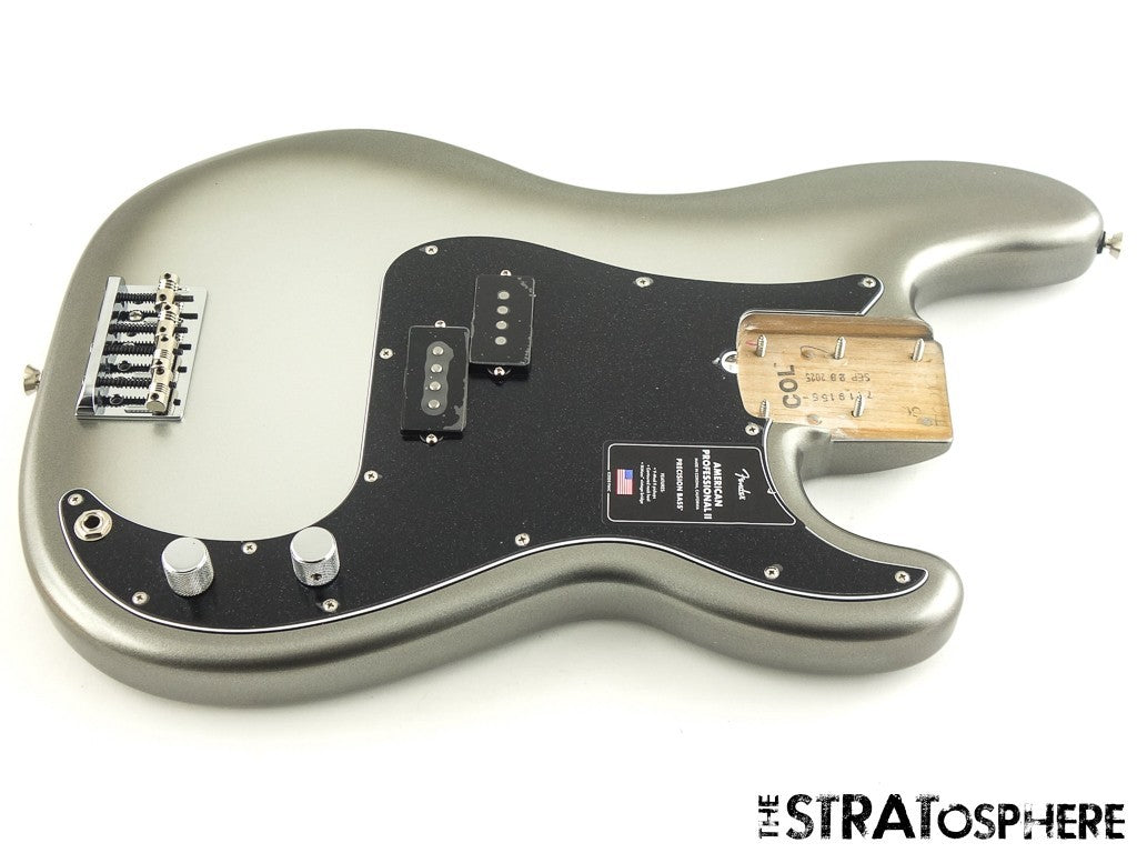 Fender American Professional II Precision P Bass LOADED BODY, Mercury