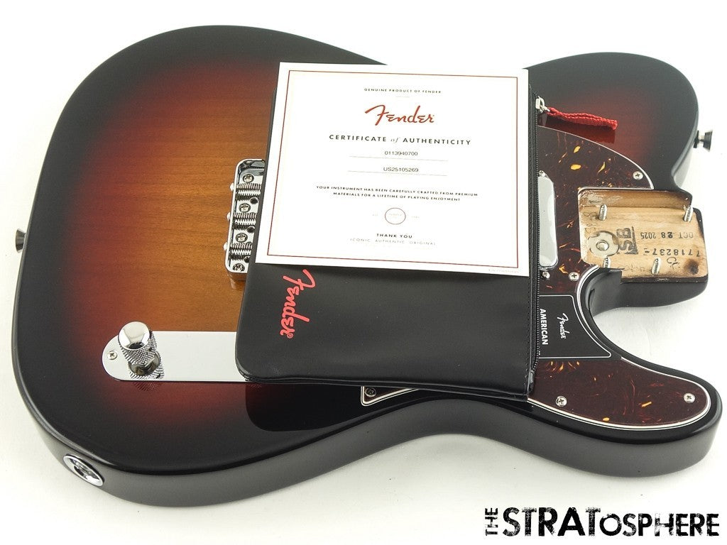 Fender American Professional II Telecaster LOADED BODY, Tele Sunburst 3TS