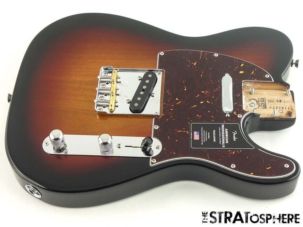 Fender American Professional II Telecaster LOADED BODY, Tele Sunburst 3TS