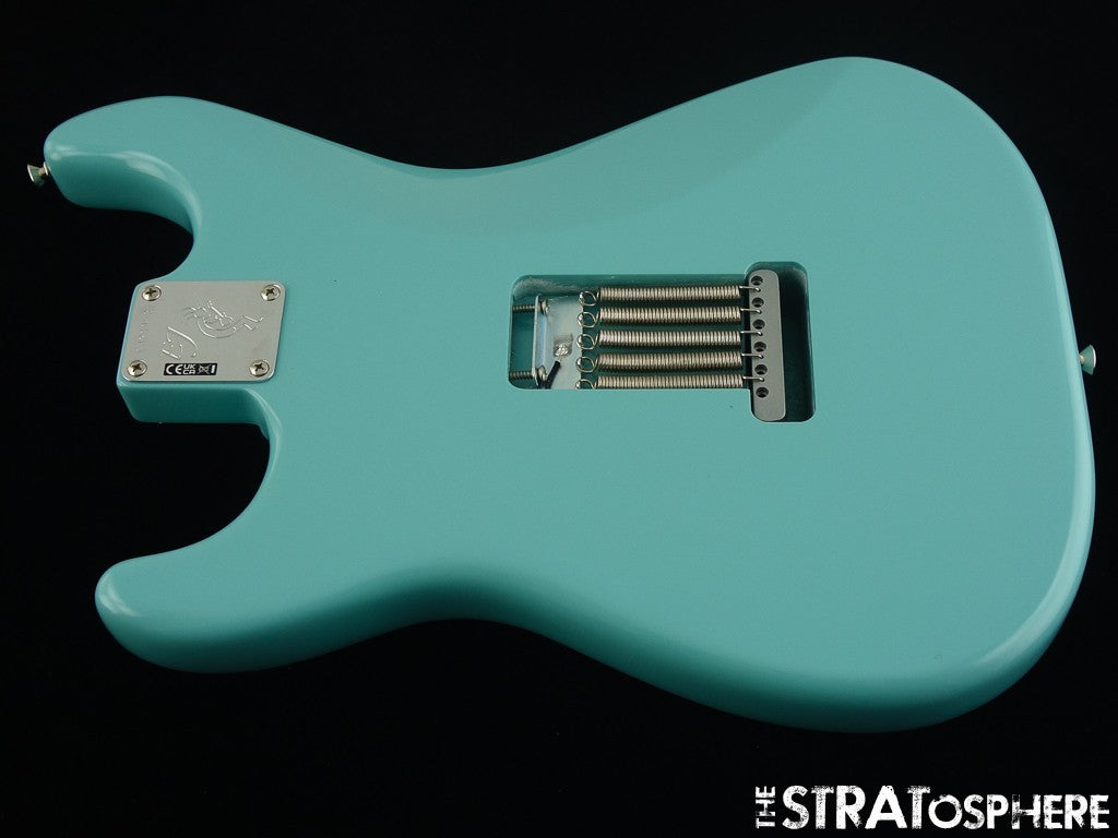 Fender ERIC JOHNSON Strat LOADED BODY USA Nitro Tropical Turquoise $30 OFF