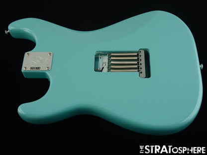 Fender ERIC JOHNSON Strat LOADED BODY USA Nitro Tropical Turquoise $30 OFF